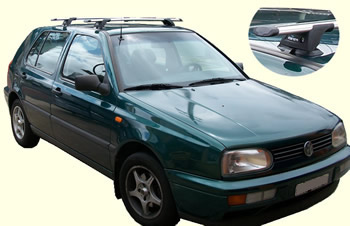 VW Golf roof rack